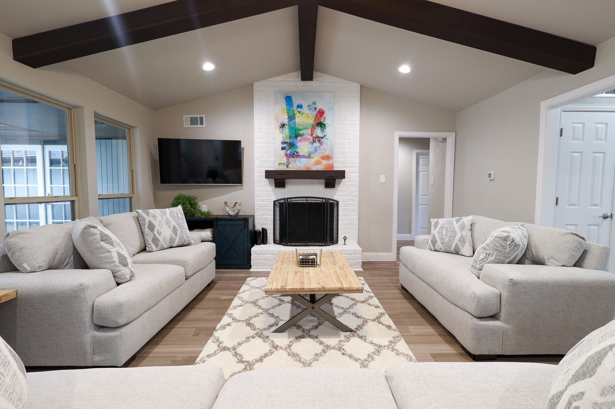 Sober living home interior